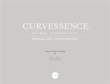 Tablet Screenshot of curvessence.com